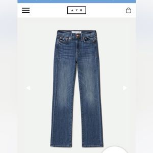 AYR The Pop Jeans. Size 27. Hold you in, but won’t hold you back!